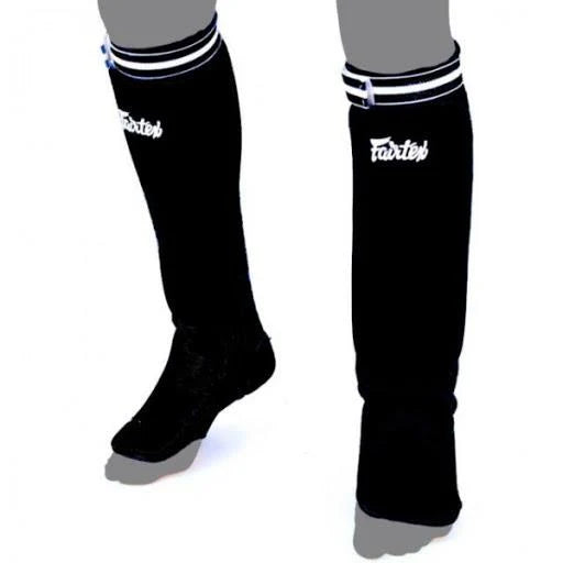 Fairtex Slip On Shin Guards - KICKPUNCHELBOW