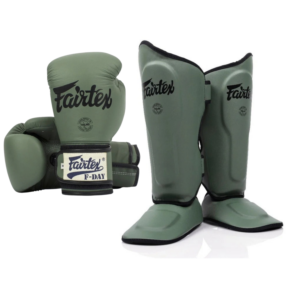 Fairtex - Sparring Set BGV14 Gloves/SP9 Shin Guards - F-Day