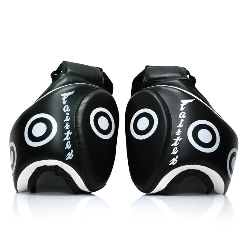 Fairtex Low Kick Pads Black TP3 - KICKPUNCHELBOW