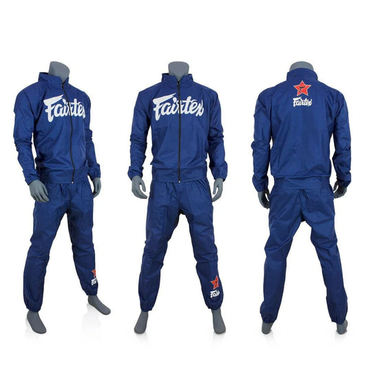 Fairtex Sauna Suit VS2 Blue - KICKPUNCHELBOW