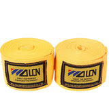 Wolon Authentic Thai Hand Wraps Yellow - KICKPUNCHELBOW