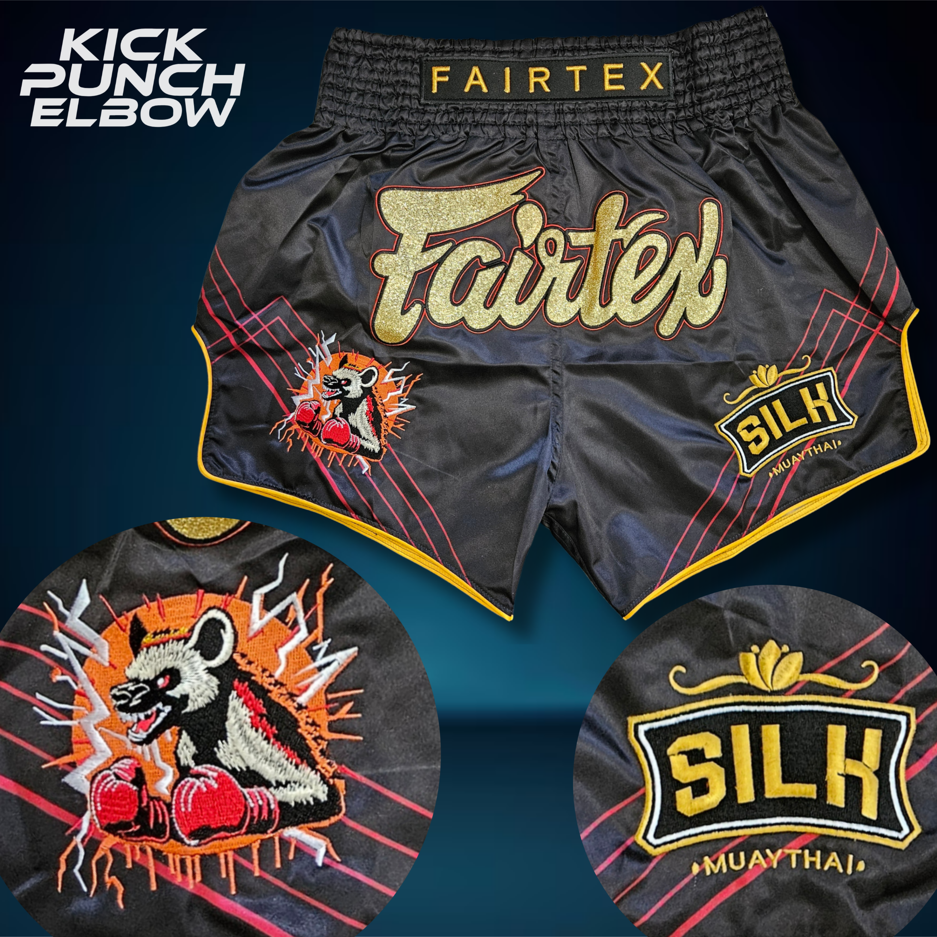 Custom Left Leg Gym Logo/Text Add-On