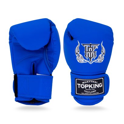 Top King kids Boxing Gloves Blue