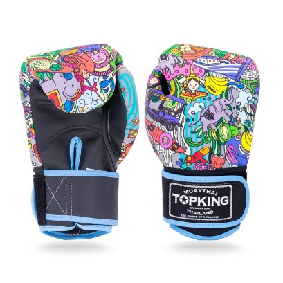 Top King kids Boxing Gloves Thai Culture