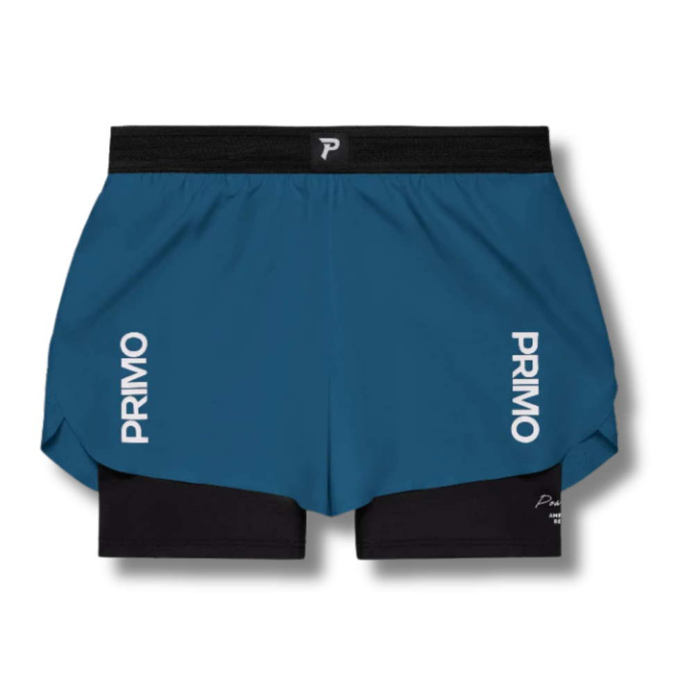Primo E.S.C. Elite Strikers Club Compression Shorts Blue