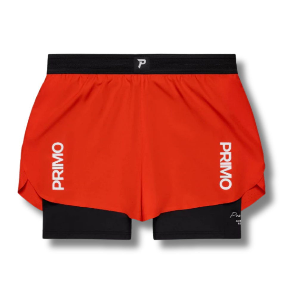 Primo E.S.C. Elite Strikers Club Compression Shorts Orange