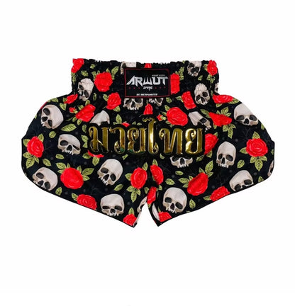 Arwut Muay Thai Shorts - Skull