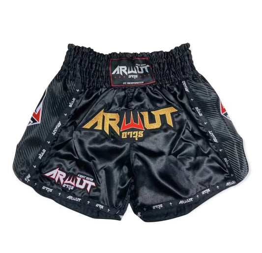 Arwut Muay Thai Shorts - Black