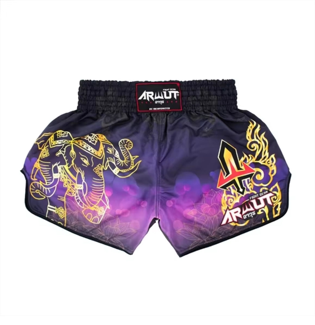 Arwut Muay Thai Shorts - Lai Thai Elephant