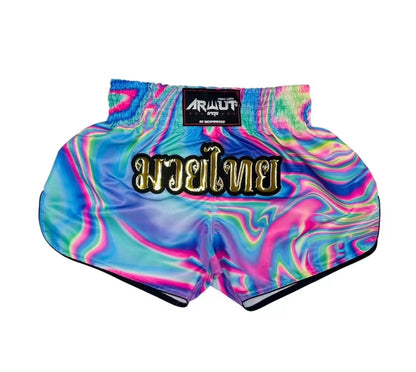 Arwut Muay Thai Shorts - Metallic