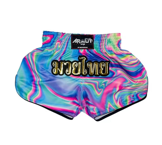 Arwut Muay Thai Shorts - Metallic
