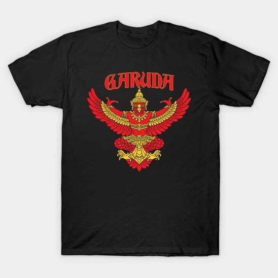 Muay Thai Shirts Garuda Red