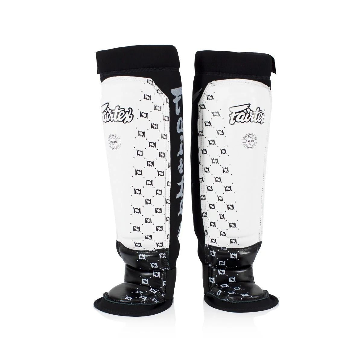 Fairtex SP6 Neoprene Shin Guards White