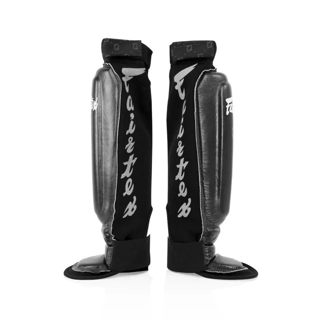 Fairtex SP6 Neoprene Shin Guards Black
