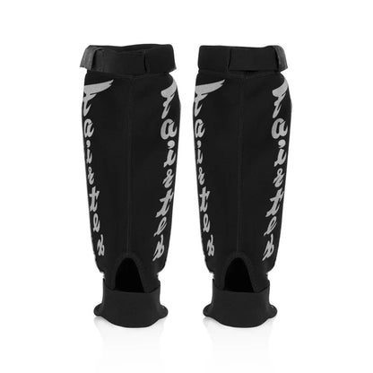 Fairtex SP6 Neoprene Shin Guards Black