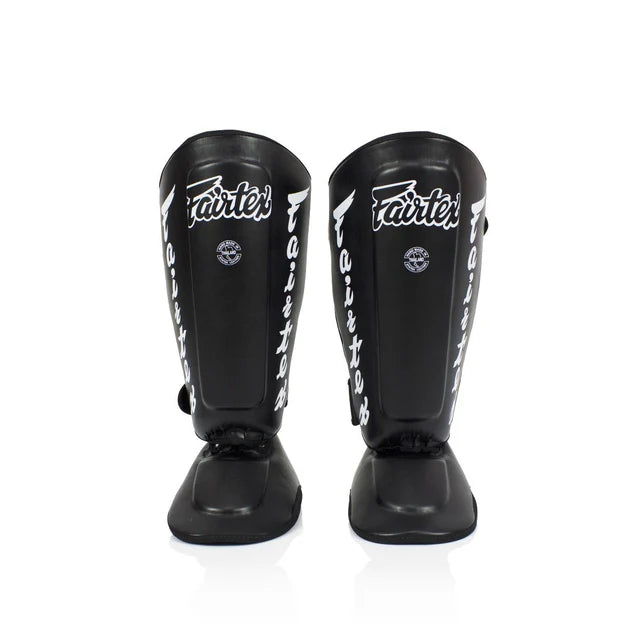 Fairtex SP7 Detachable Shin Guards Black