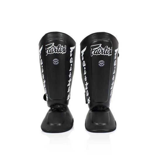 Fairtex SP7 Detachable Shin Guards Black