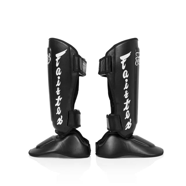 Fairtex SP7 Detachable Shin Guards Black