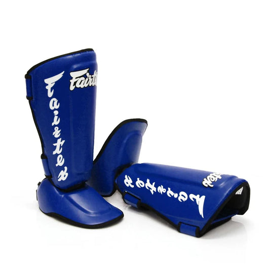 Fairtex SP7 Detachable Shin Guards Blue