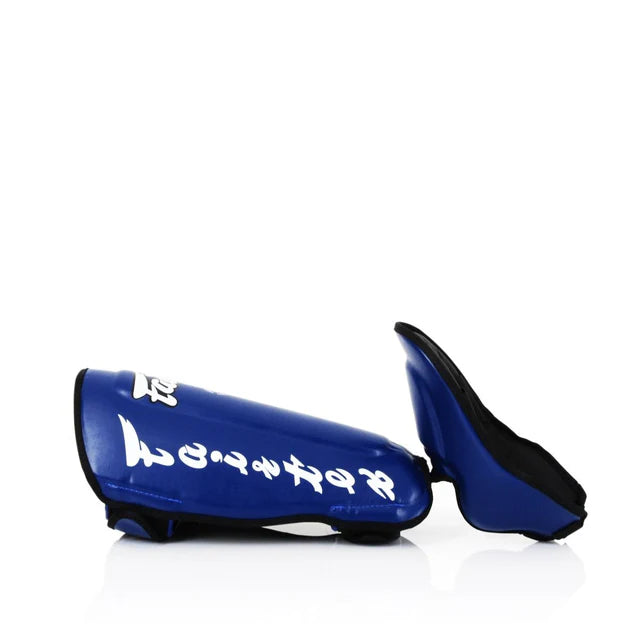 Fairtex SP7 Detachable Shin Guards Blue