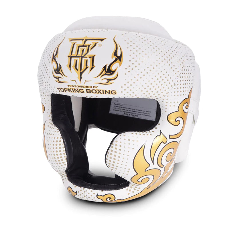 Top King Head Guards Kanok White