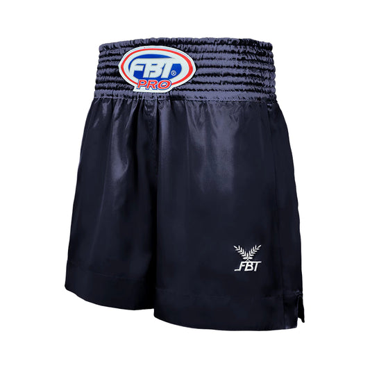FBT Shorts Retro Boxer Silk Black