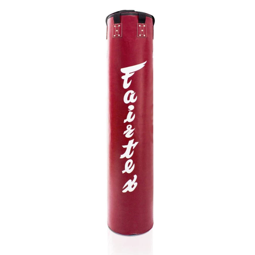 Fairtex HB6 Muaythai Banana Bag 6FT - Unfilled Red
