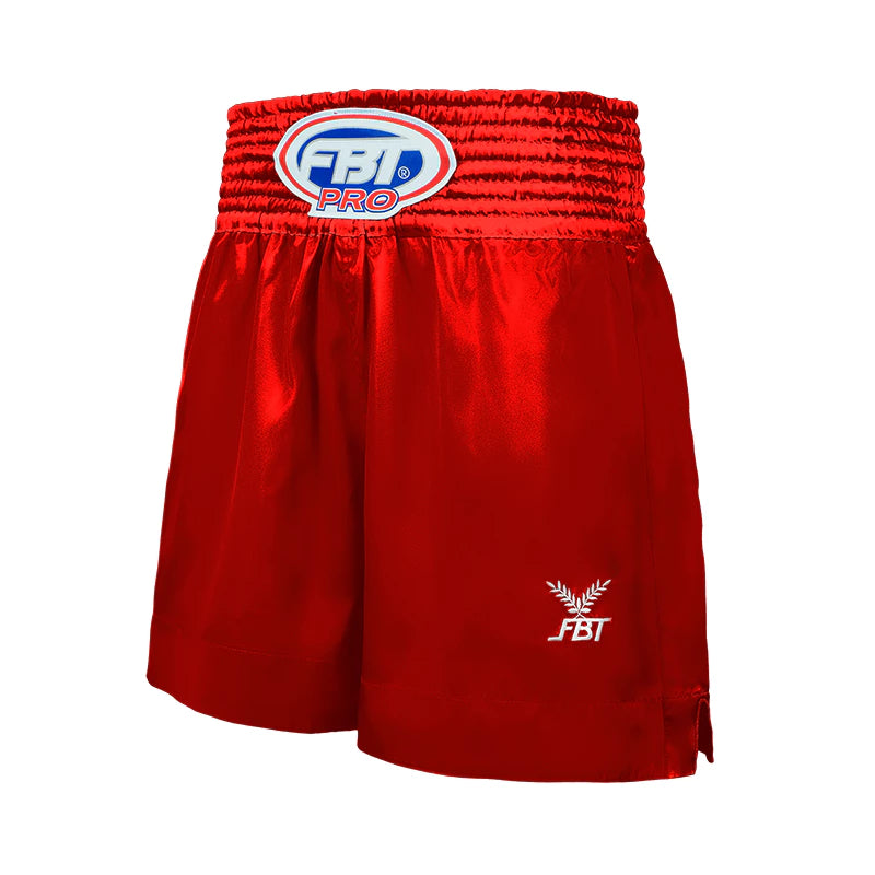 FBT Shorts Retro Boxer Silk Red