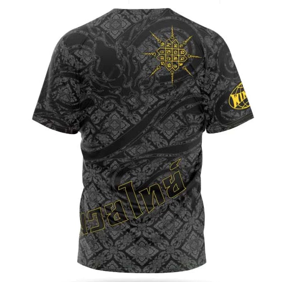 Windy T-Shirt Logo Gold Black