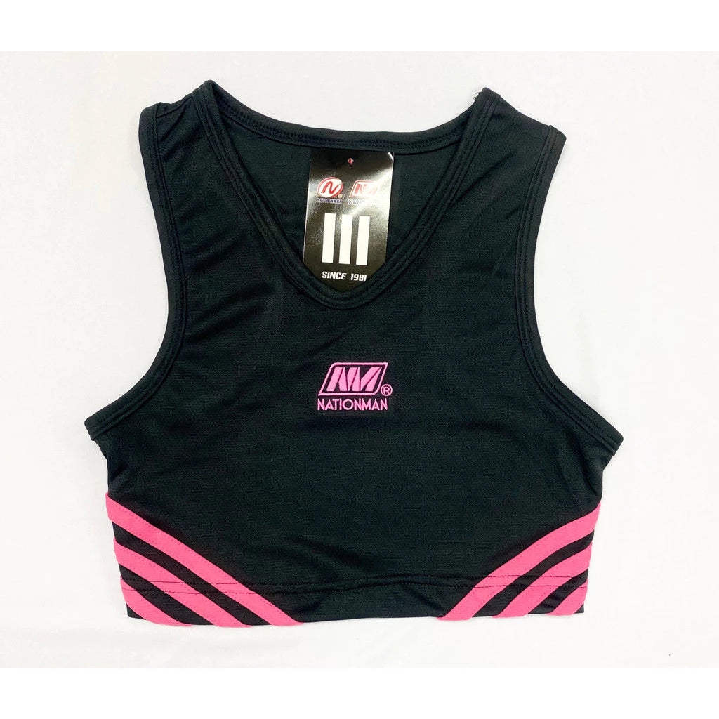 Nationman sports Bra Black