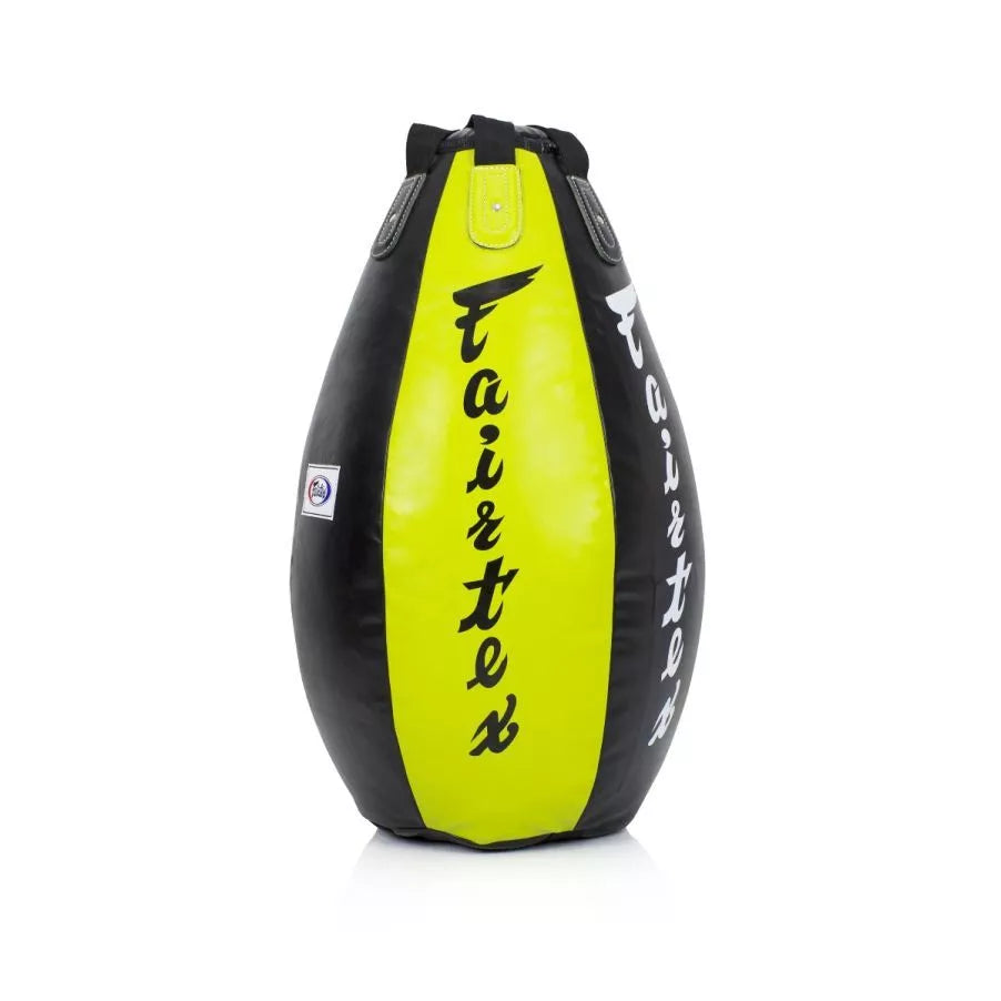 Fairtex HB15 Super Tear Drop Heavy Bag - Unfilled Green