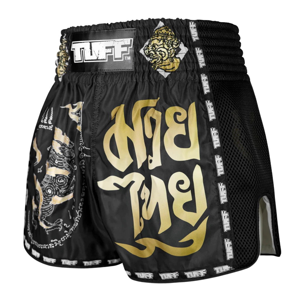 Tuff Muay Thai Shorts Golden Dragon