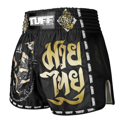 Tuff Muay Thai Shorts Golden Dragon