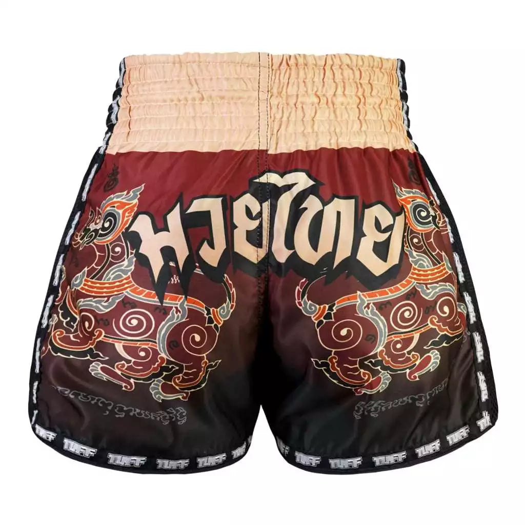 Tuff Muay Thai Shorts Red Yant