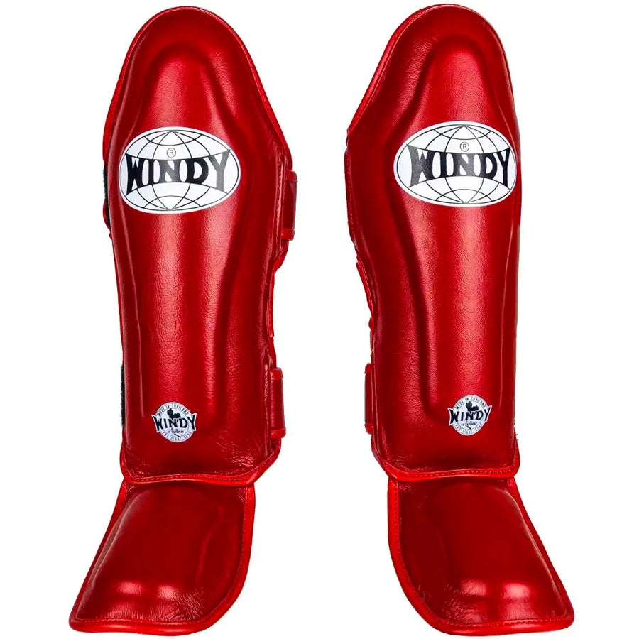 Windys Shin Guards WSG3 Red