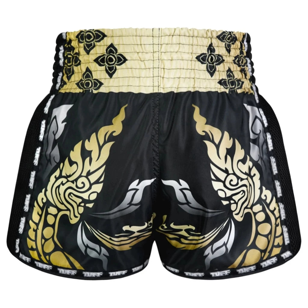 Tuff Muay Thai Shorts Gold O.G