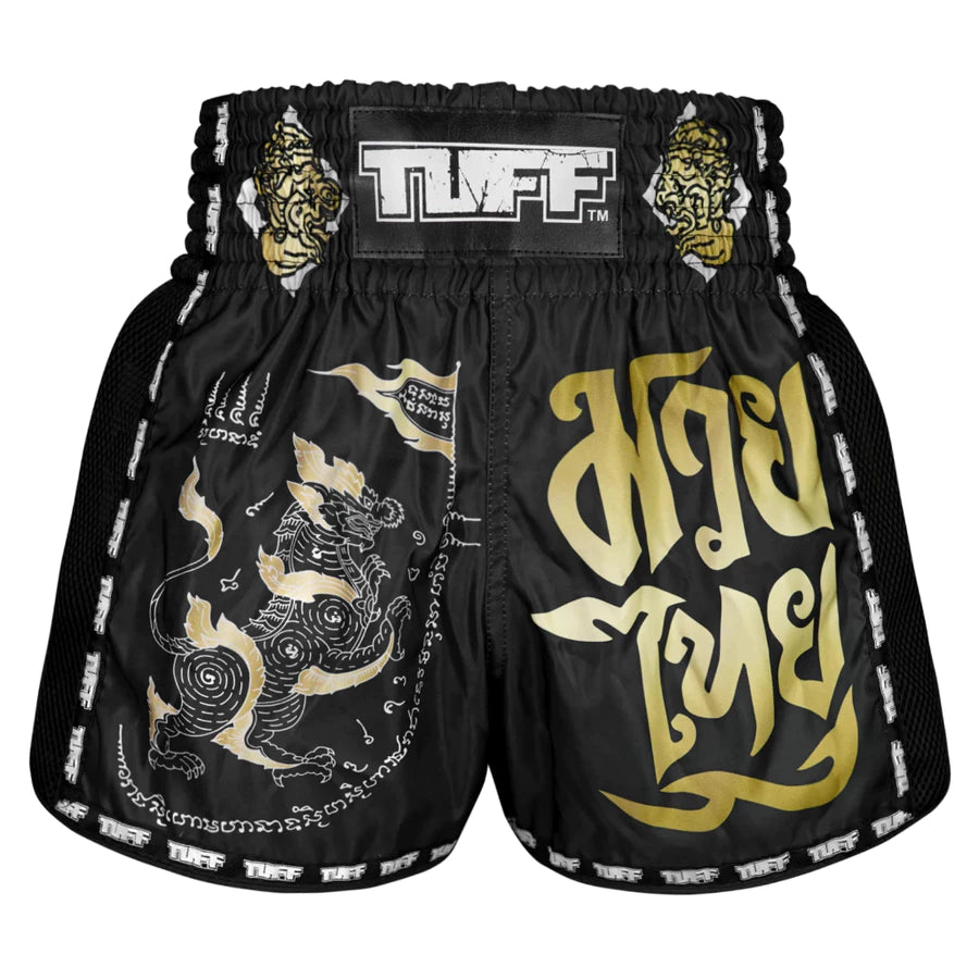 Tuff Muay Thai Shorts Golden Dragon