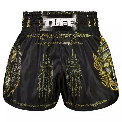 Tuff Muay Thai Shorts Sak Yant Gold