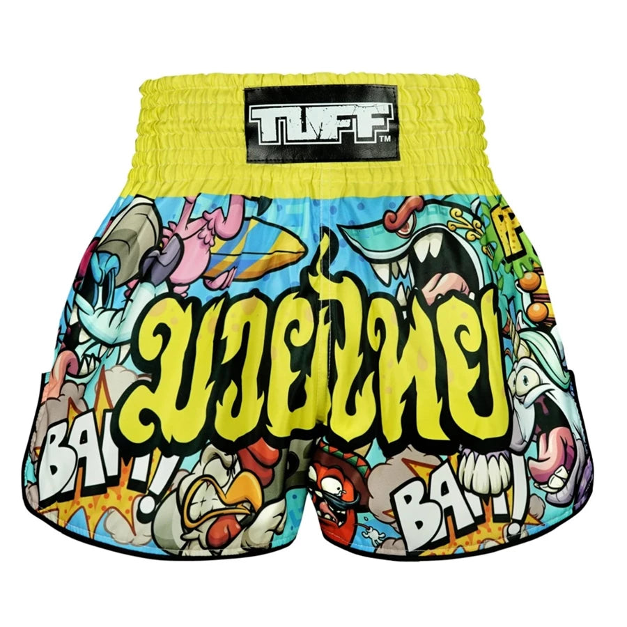 Tuff Muay Thai Shorts Comic