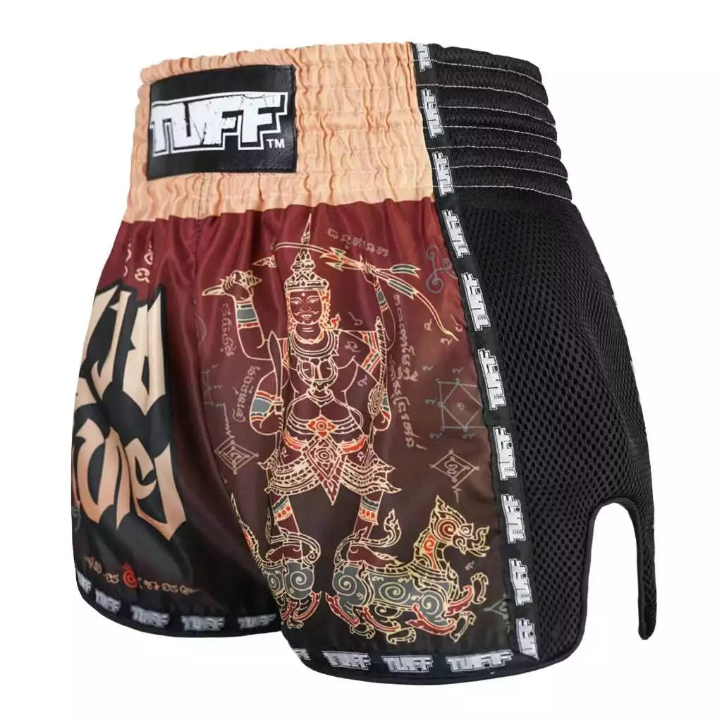 Tuff Muay Thai Shorts Red Yant