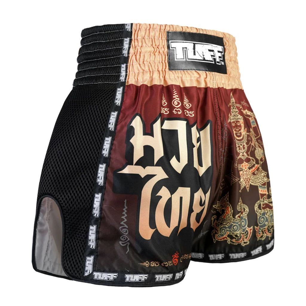 Tuff Muay Thai Shorts Red Yant