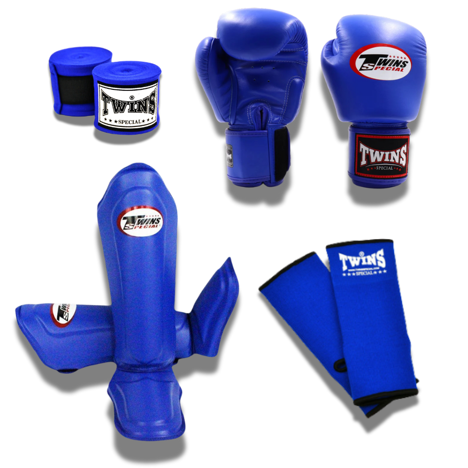 Twins Full Package Blue - KICKPUNCHELBOW