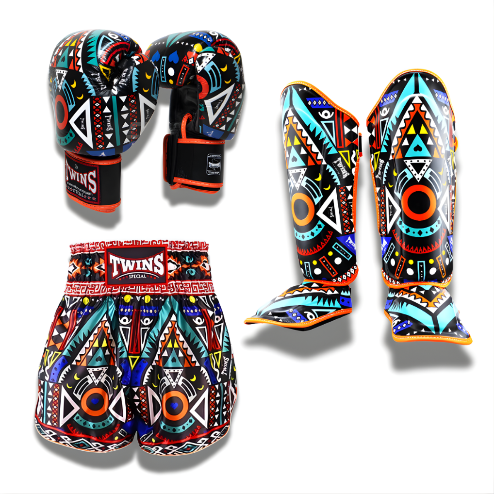 Twins Aztecs Short & Sparring Set Combo