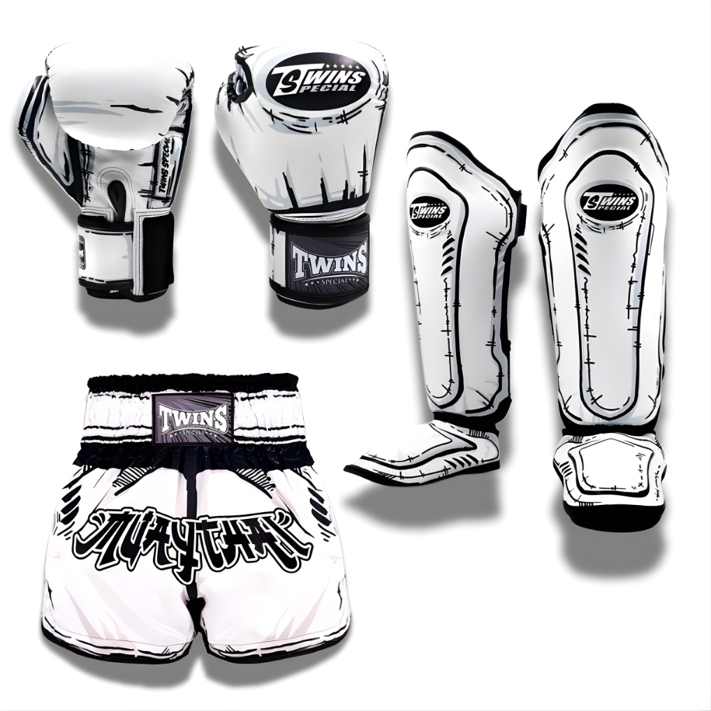 Twins Comic Short & Sparring Set Combo
