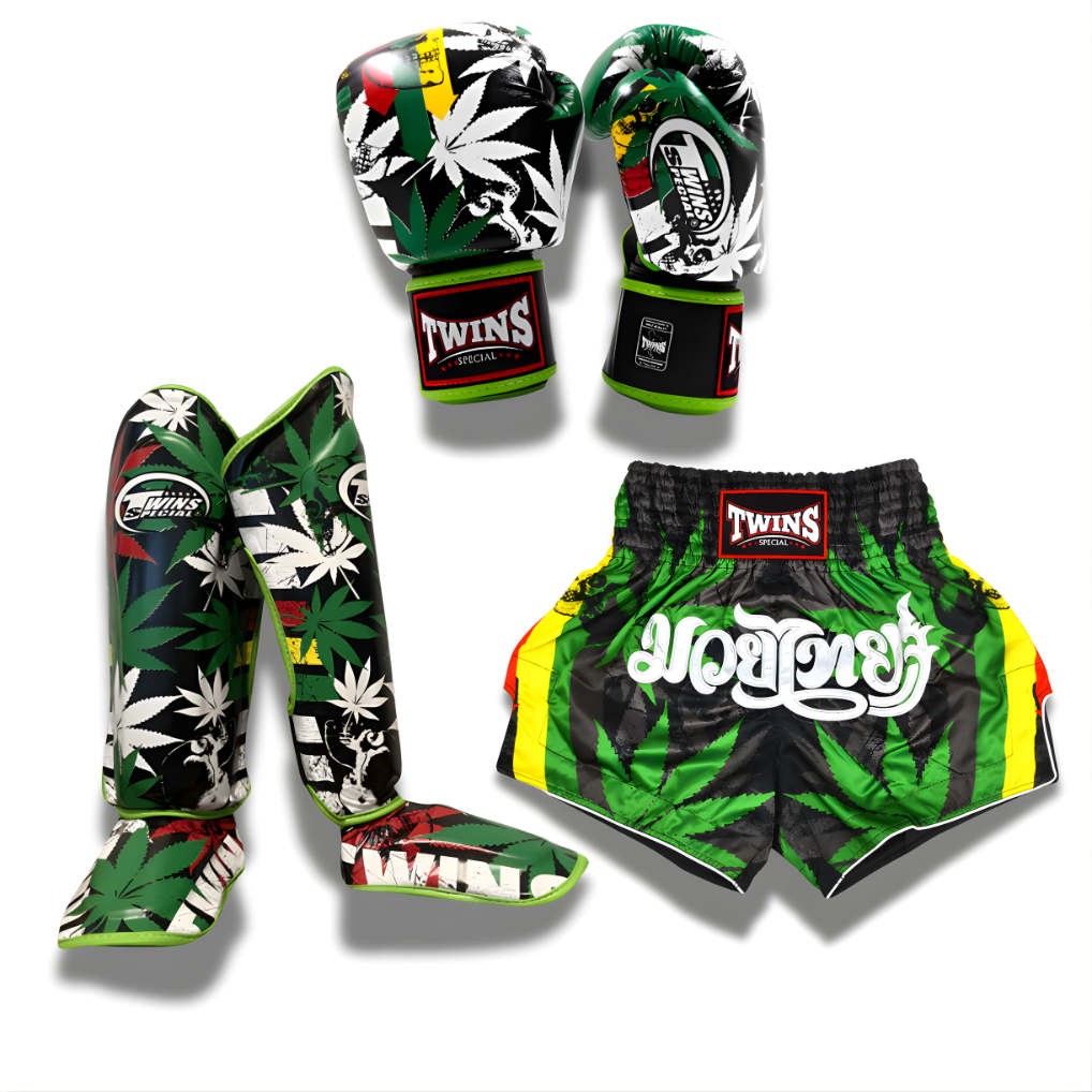 Twins Grass Short & Sparring Set Combo