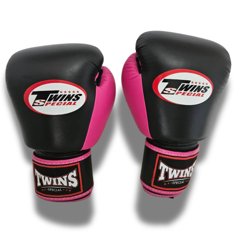 Twins Black/Pink Custom Edition Short & Glove Combo