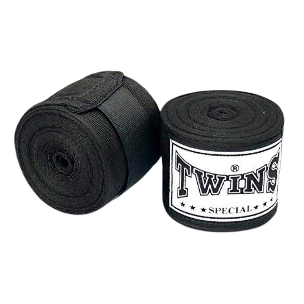 Twins Black/White Custom Comic Edition Short & Glove Combo