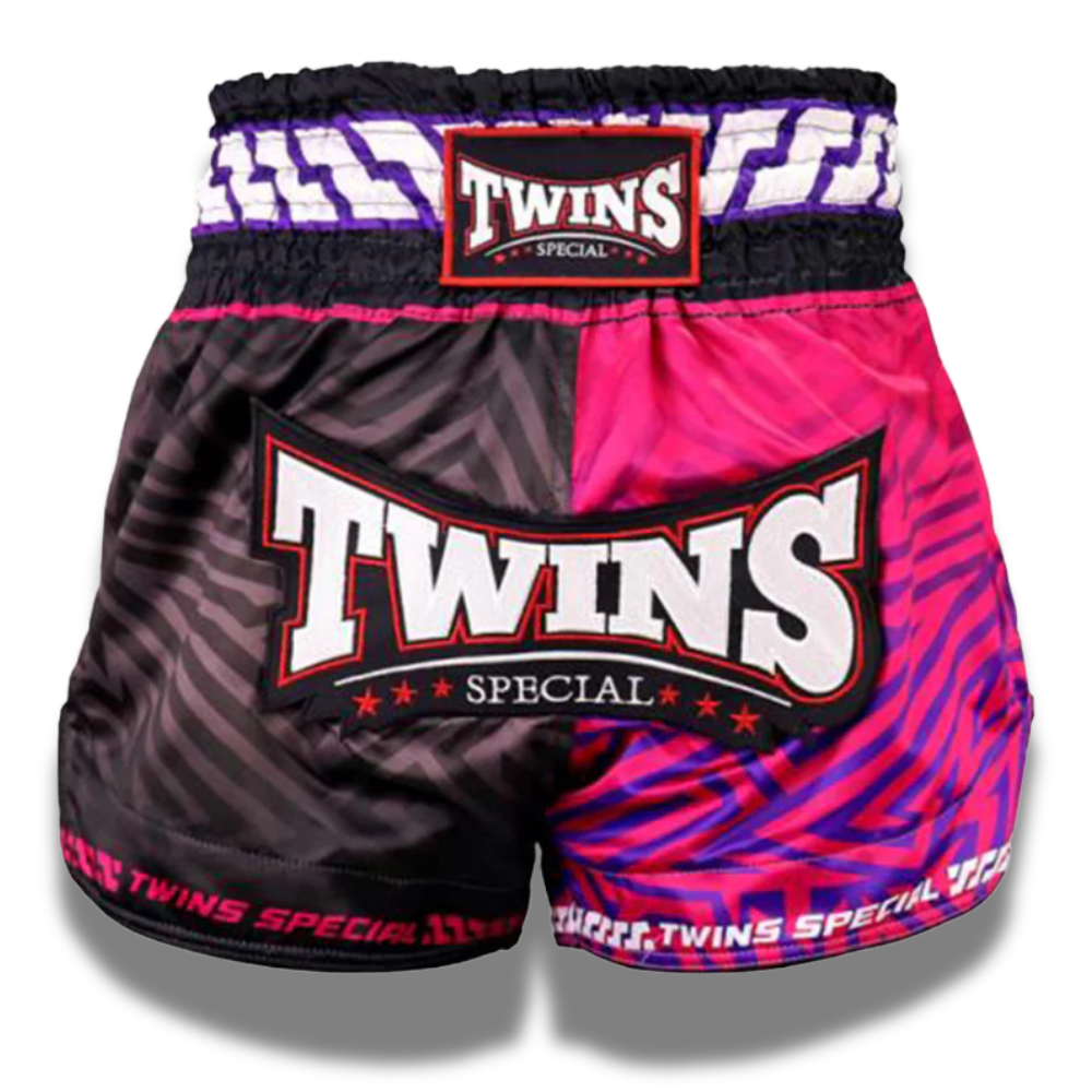 Twins Black/Pink Custom Edition Short & Glove Combo